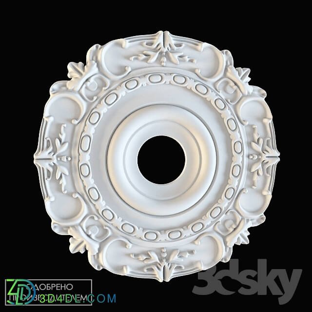 Decorative plaster - Socket