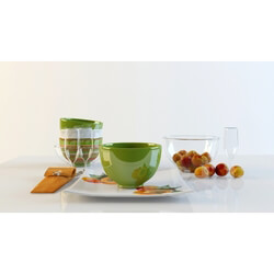 Tableware - set dishes with such 