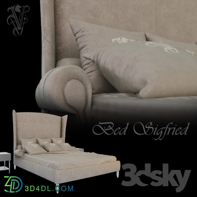 Bed - Bed Sigfried - Visionnaire