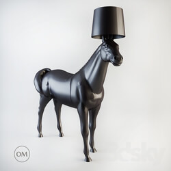 Floor lamp - Moooi horse lamp 