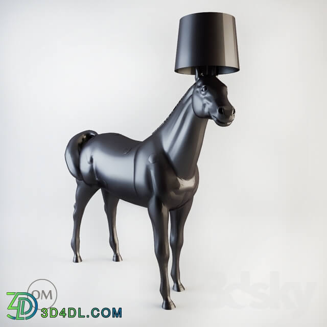 Floor lamp - Moooi horse lamp