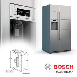 Kitchen appliance - Refrigerator Bosch KAG 90AI20 