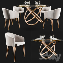 Table _ Chair - Angel Cerdá dining set 