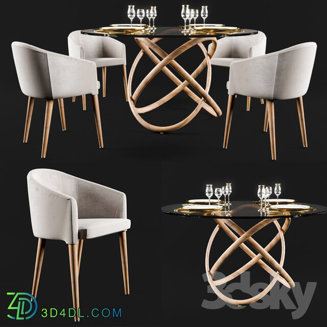 Table _ Chair - Angel Cerdá dining set