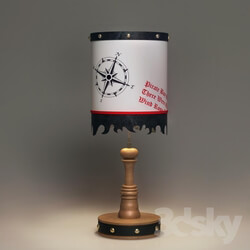 Table lamp - Table Lamp BLACK PIRATE 