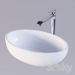 Wash basin - Washbasin Sanita Luxe Ringo 
