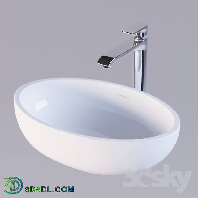 Wash basin - Washbasin Sanita Luxe Ringo