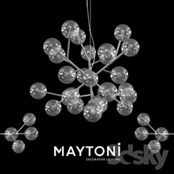 Ceiling light - Suspension light Maytoni MOD545PL-24CH 