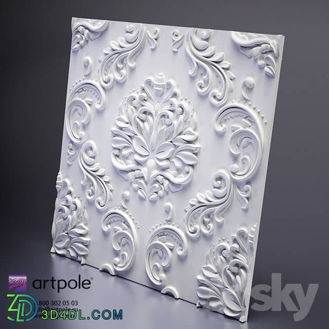 3D panel - plaster 3d panel Valencia from Artpole