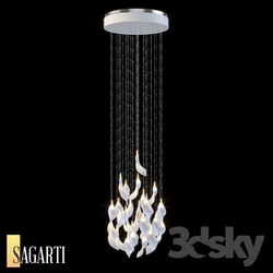 Ceiling light - Suspended Sagarti Espira lamp_ art. Es.P.50 _OM_ 