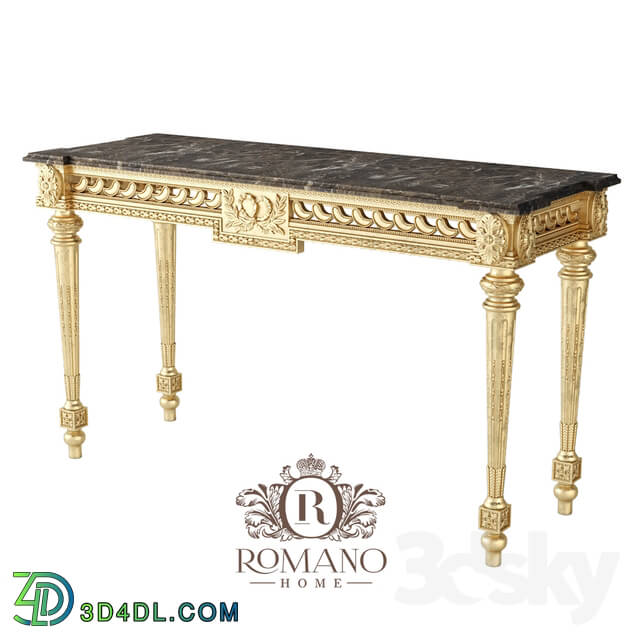 Table - _OM_ Giovanna Console _four legs_ Romano Home