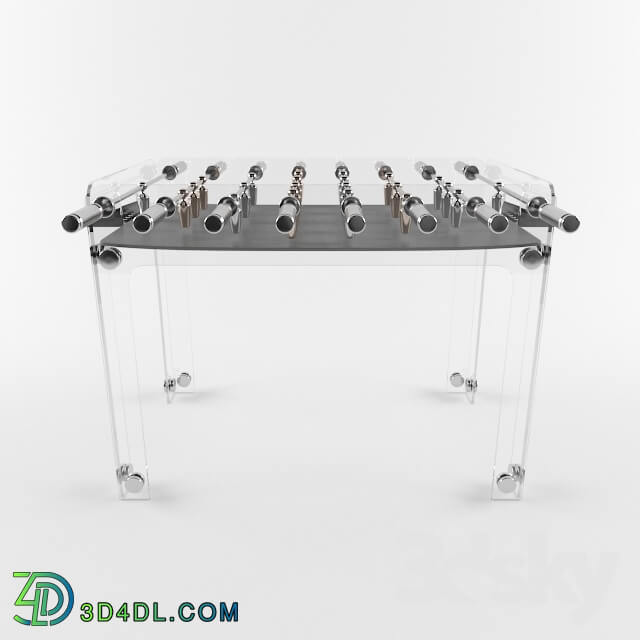 Sports - Table football crystal and chrome