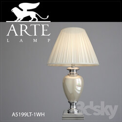 Table lamp - Table lamp Arte Lamp A5199LT-1WH 