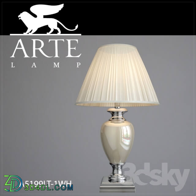 Table lamp - Table lamp Arte Lamp A5199LT-1WH