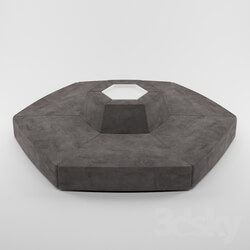 Sofa - Hexagonal Lobby Seat 