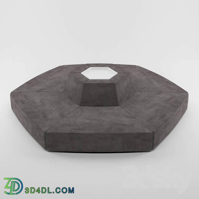 Sofa - Hexagonal Lobby Seat