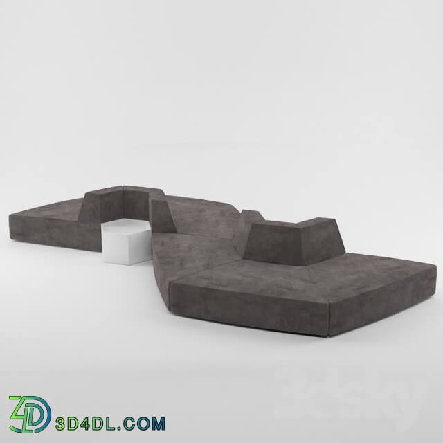 Sofa - Hexagonal Lobby Seat