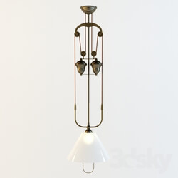 Ceiling light - Cartesian Pulley Single Pendant 