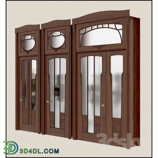 Doors - The doors a bit in the style of Art Nouveau