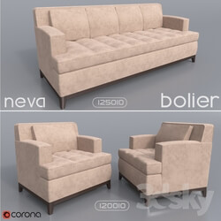 Sofa - Sofa and chair NEVA of Bolier 