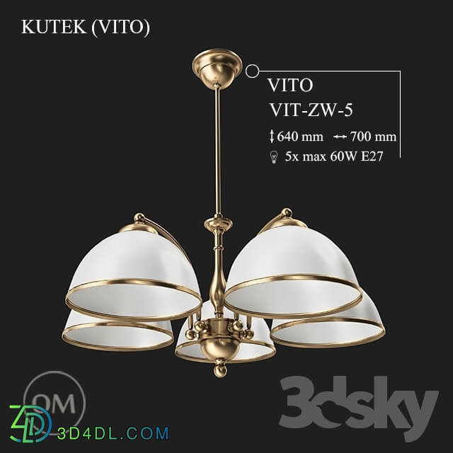 Ceiling light - KUTEK _VITO_ VIT-ZW-5
