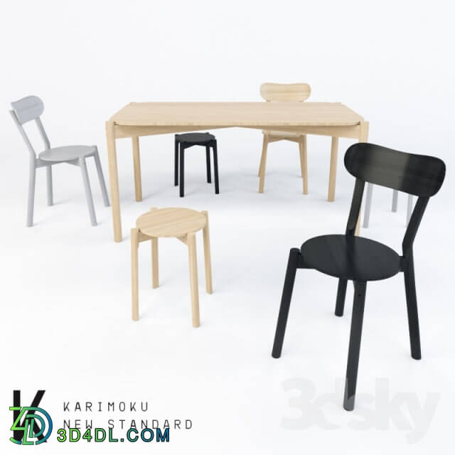 Chair - KARIMOKU NEW STANDART _ CASTOR series