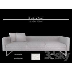 Sofa - Boutique Silver 