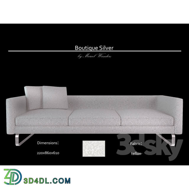 Sofa - Boutique Silver