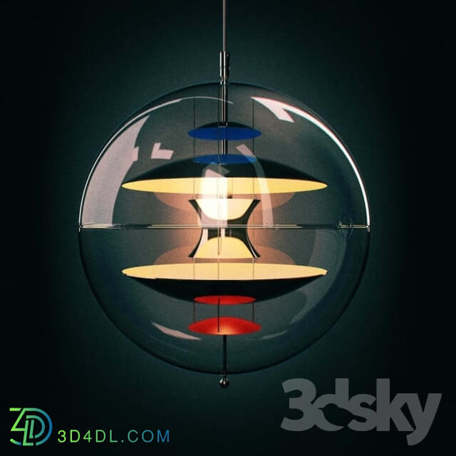 Ceiling light - Verner Panton