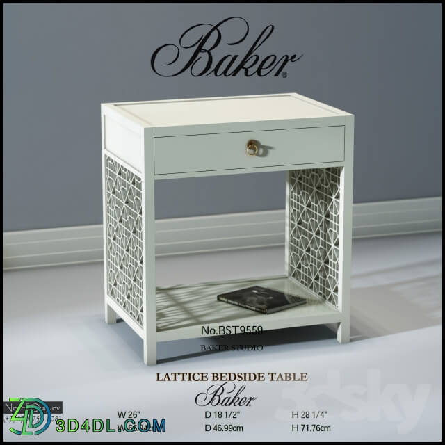 Sideboard _ Chest of drawer - baker 9559