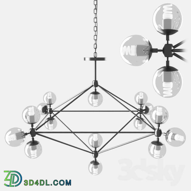 Ceiling light - Lamp Molecule