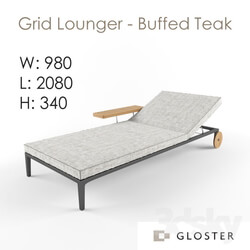Other - GLOSTER Grid lounger 
