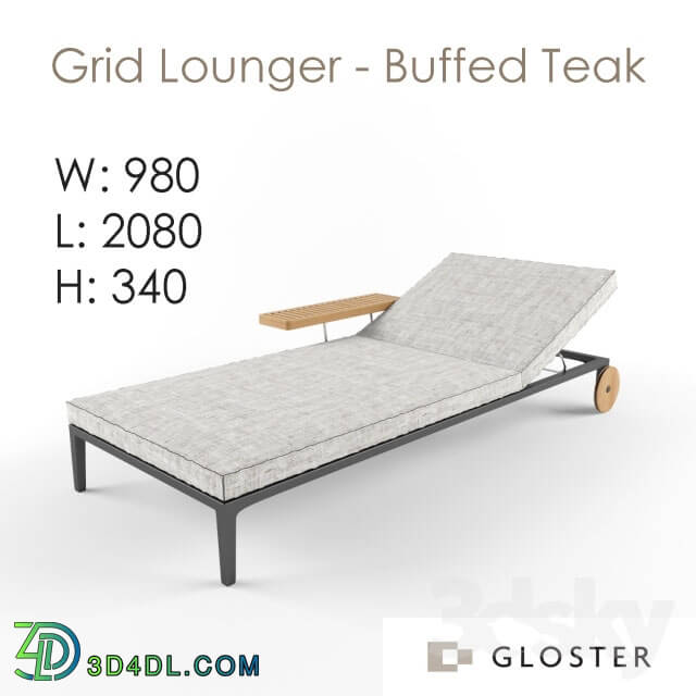 Other - GLOSTER Grid lounger