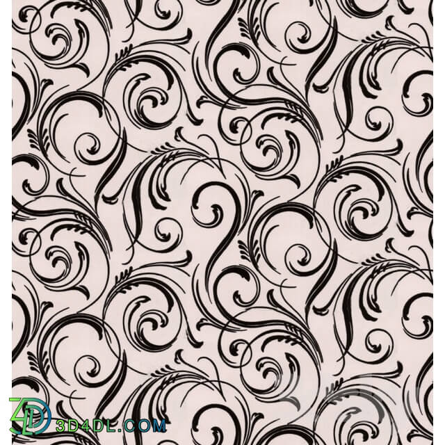 Wall covering - Graham _ Brown Swirly Wurly Wallpaper_ Domino Trix_ 50-225