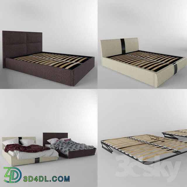 Bed - Beds with orthopedic and linens