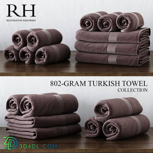 Bathroom accessories - RH 802-GRAM TURKISH TOWEL COLLECTION