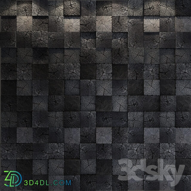 Other decorative objects - Dark Wood panel