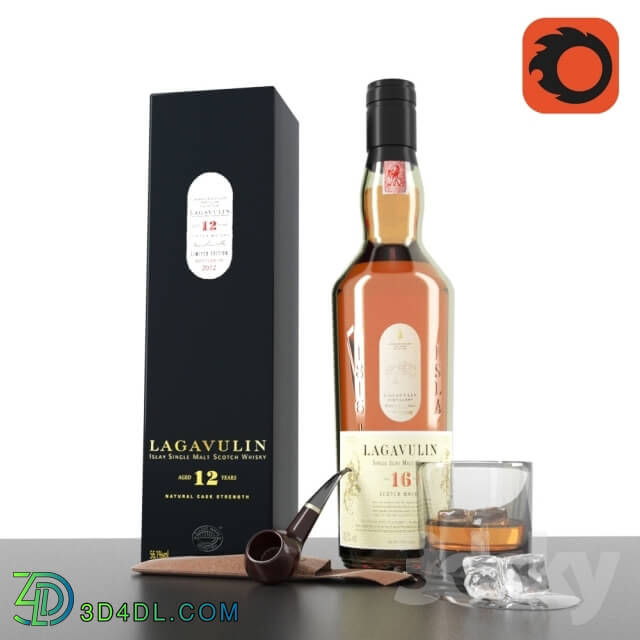 Food and drinks - Set Lagavulin