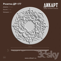 Decorative plaster - DR-177_D730mm 