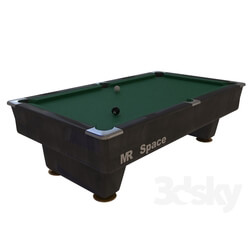 Billiards - pool table for 8 ball 