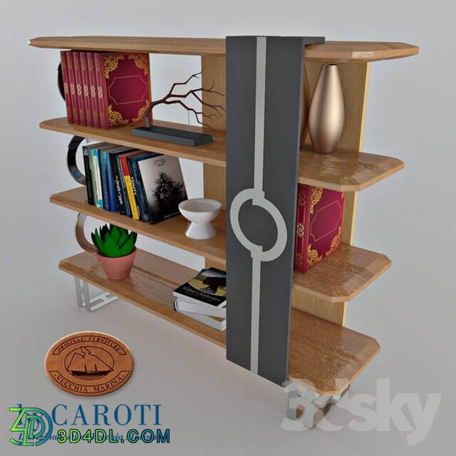 Other - Caroti Wood Bookcase