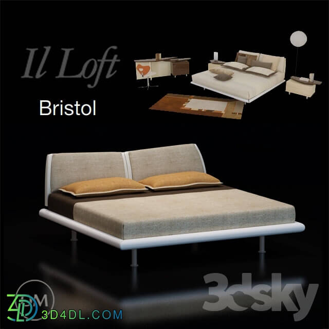 Bed - IL Loft_ bed BRISTOL