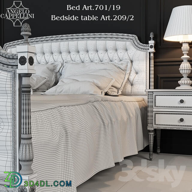 Bed - Angelo Cappellini SALIERI 0701_21