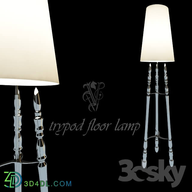 Floor lamp - trypod floor lamp