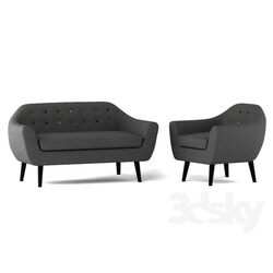Sofa - Ritchie Armchair and Sofa 