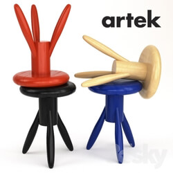 Table _ Chair - Artek - Baby Rocket stool 