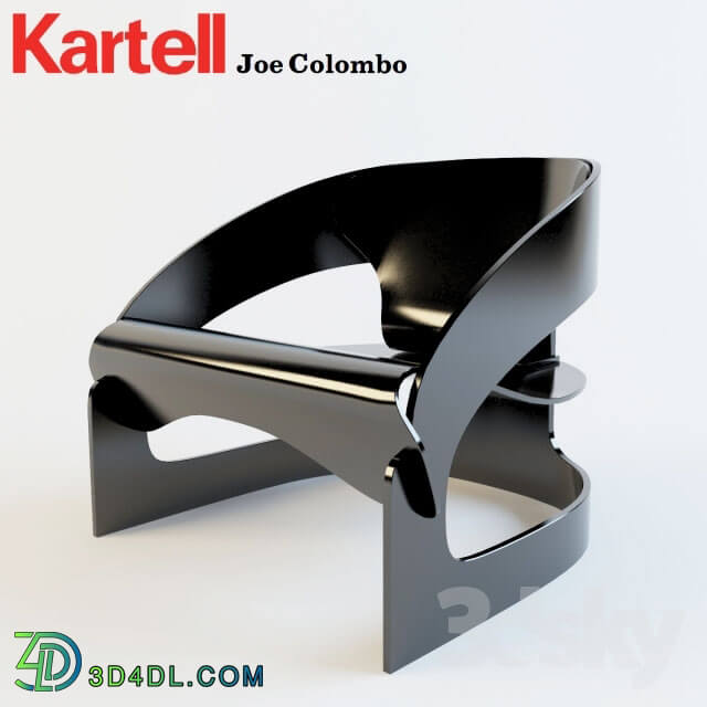 Arm chair - Kartell Armchair by Joe Colombo