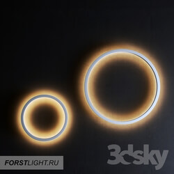 Wall light - Wall Lamp FORSTLIGHT RING WALL 