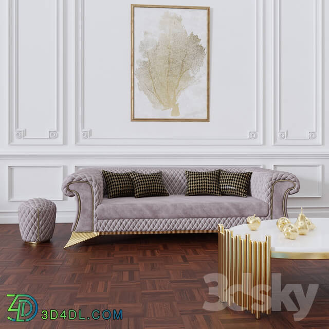 Sofa - Zebrano Casa DIAMON Sofa