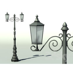 Street lighting - Lantern Street in Italian style 